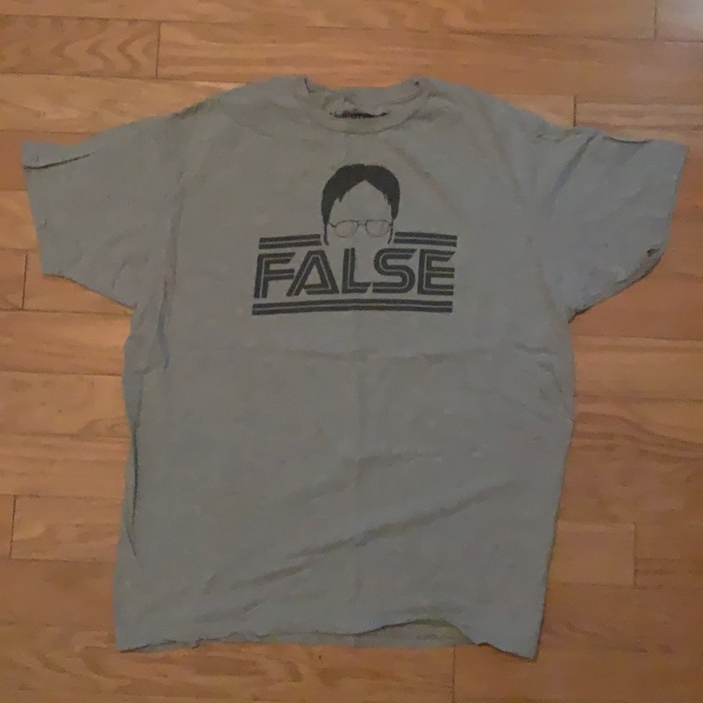 T-shirt from the office brand.
